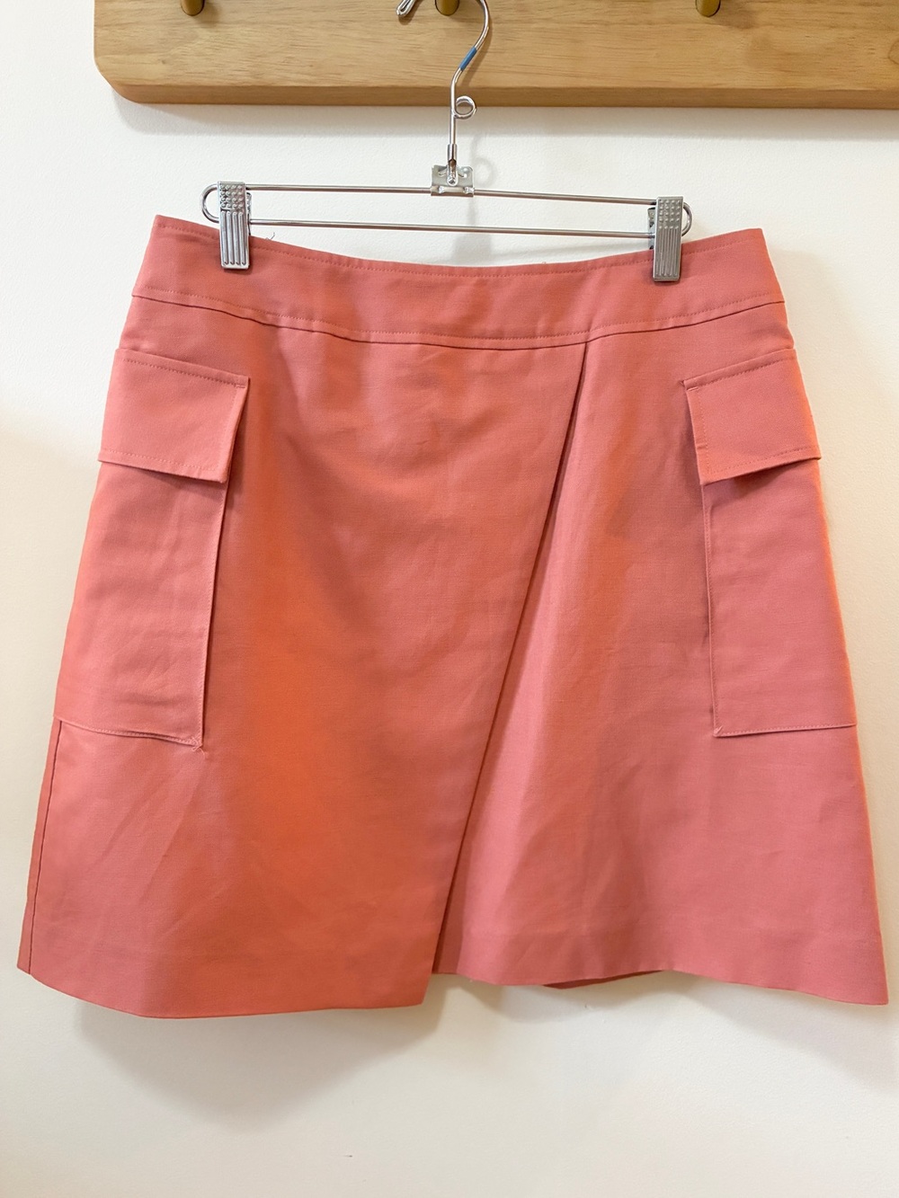 Banana Republic Clay Pink Soft Utility Skirt